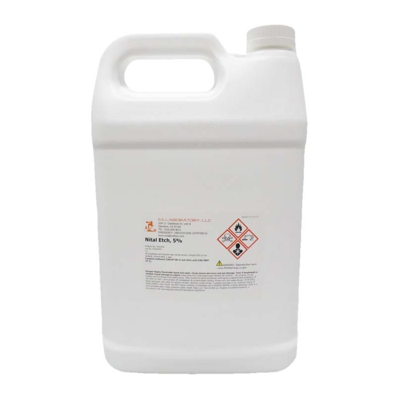 Nital Etch 5% 4 liter jug