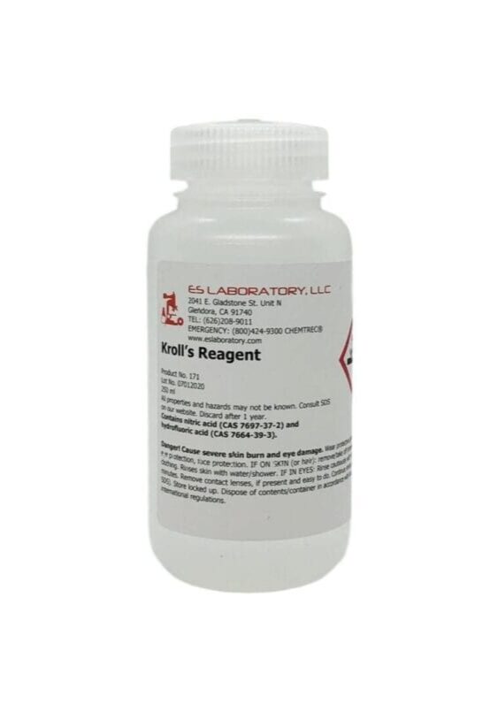 Kroll’s Reagent, 250 mL