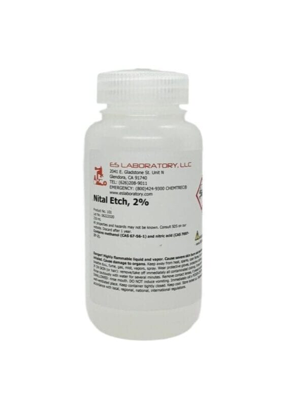 Nital Etch, 2%, 250 mL