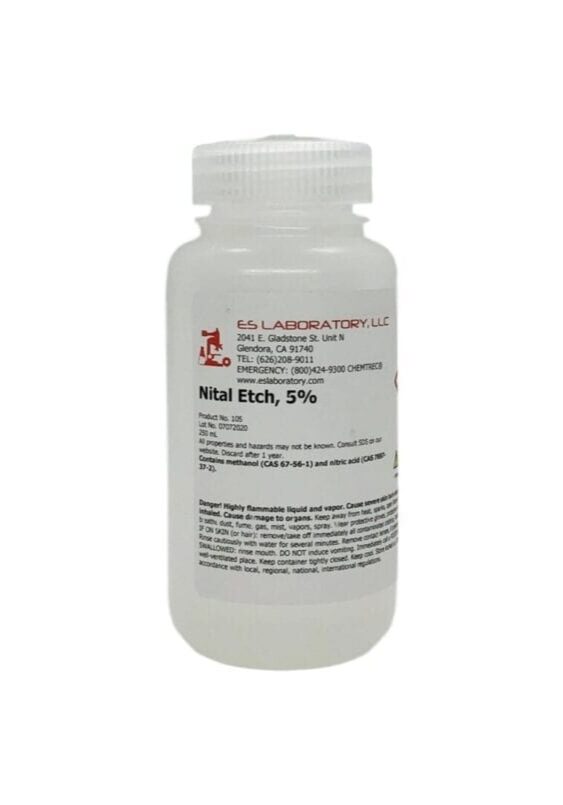 Nital Etch, 5%, 250 mL