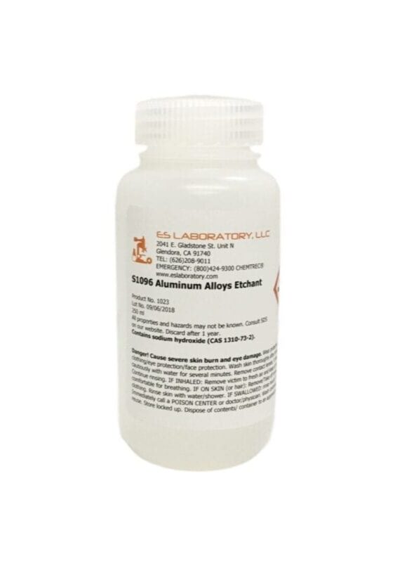 S1096 Aluminum Alloys Etchant, 250 mL